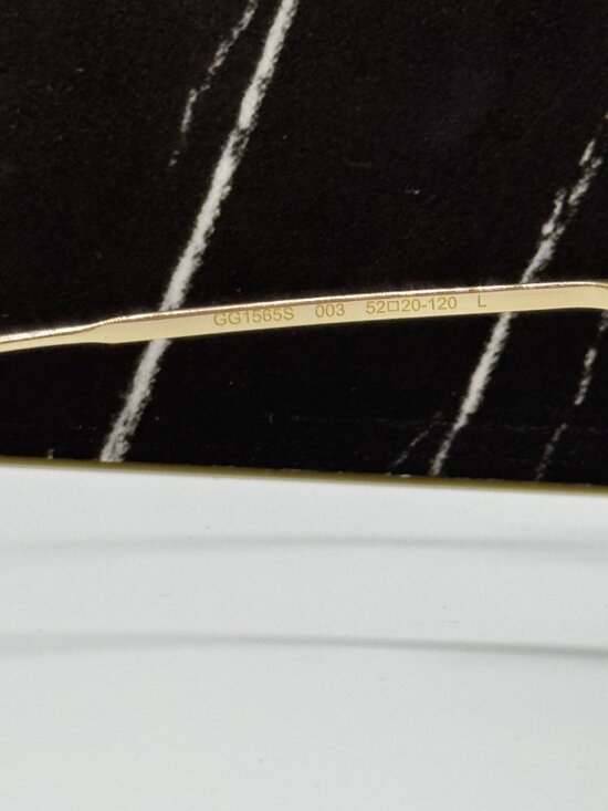 NEW GUCCI GG1565S 003 GOLD/PINK WOMEN SUNGLASSES main image 5